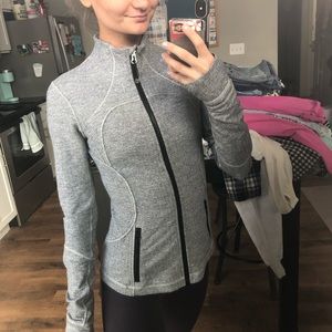 LULULEMON forme jacket ghost herringbone